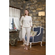 Aqua Uzun Kol Bisiklet Yaka Pijama Takımı Cossybyaqua 26251