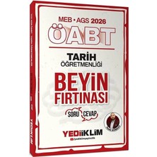 Anla Kazan Yayınları Yediiklim 2026 Öabt Meb-Ags Tarih Öğretmenliği Beyin Fırtınası Soru Cevap