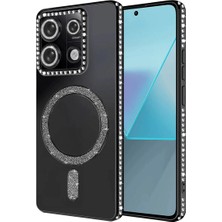 Eco Port Xiaomi Redmi 13C Joke Simli Magneticsafe Kılıf - Siyah