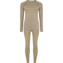 Thermoform Extreme Erkek Seamless Termal Uzun Kollu Içlik Seti Kum