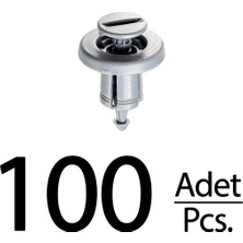 Alpha Auto Part Renault Trafic 2001-2014 Için Tavan Döşemesi Klips - 100 Adet