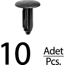 Alpha Auto Part Ford Escort Için Koltuk Bakalit Klips - 10 Adet