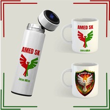 Dara Yayınları Amedspor Kupa ve Termosu - Amed Spor Isme Özel Kupa ve Termos (Isim Için Mesaj Atınız)