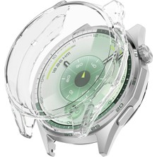 Tagomoon Huawei Watch Gt6 46MM ile Uyumlu Kasa ve Ekran Koruyucu 360 Tam Koruma Silikon Kılıf
