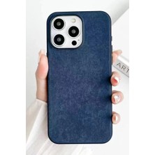 Eco Port Iphone 15 Pro Kılıf Karen Magsafe Kapak - Lacivert