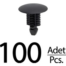 Alpha Auto Part Fiat Ducato Peugeot Boxer Citroen Jumper Için Universal Bağlantı Klips - 100 Adet