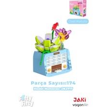 Vagonlife Jaki Plante Serisi Mutlu Radyo 174 Parça Oyucak Yapım Seti -FFJK2717
