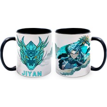 Define Moyas Wuthering Waves Jiyan Porselen Kupa Bardak – Anime Tasarım – Çift Taraflı Baskı