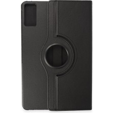 Eco Port Xiaomi Redmi Pad Se Kılıf 360 Tablet Deri Kılıf - Siyah