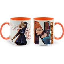 Define Moyas Jujutsu Kaisen Kugisaki Nobara Porselen Kupa Bardak – Anime Tasarım – Çift Taraflı Baskı