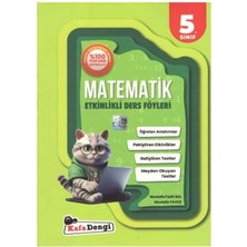 Anla Kazan Yayınları Kafadengi 2026 5. Sınıf Matematik Etkinlikli Ders Föyleri