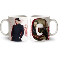 Define Moyas Jujutsu Kaisen Suguru Geto Porselen Kupa Bardak – Anime Tasarım – Çift Taraflı Baskı