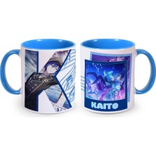 Define Moyas Project Sekai Kaito Porselen Kupa Bardak – Anime Tasarım – Çift Taraflı Baskı