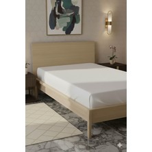Favora %100 Pamuk Ranforce Premium Tek Kişilik Çarşaf - Beyaz