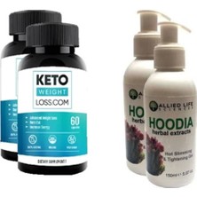 Hoodia Slimming Firming Gel 150 ml Hoodia Kaktüsü 2 Adet + 2 Adet Keto Weight Loss