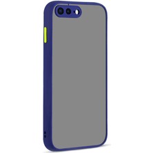 Sionel iPhone 7 Plus Uyumlu Snel Hux Kapak-Lacivert