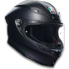 Agv K6 S Mono Matt Black Kapalı Motosiklet Kaskı S