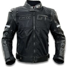 Forte Gt Titan Siyah Hörgüçlü Motosiklet Montu - 2003001 M