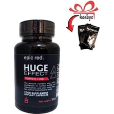 Huge Effect Erkeklere Özel Destekleyici 60'lı x 1 Ad +Kayganlaştırıcı Jelle