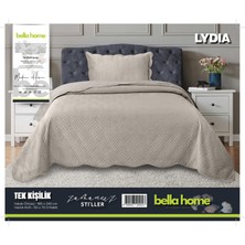 Bella Home Lydia Kadife Yatak Örtüsü Tek Kişilik