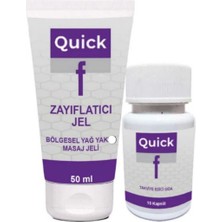 Süper Quickf Bölgesel Jel 50 ml + Quickf 15'li