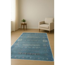 Dolce Mariee  Parlak Parlak Kadife Kumaş Dijital Baskı Etnik Desenli Dot Kaymaz Tabanlı Halı Kumaş Dijital Baskı Dot Kaymaz Tabanlı Mutfak Halısı H0819