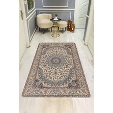 Dolce Mariee Klasik Desen Dijital Baskı Kaymaz Taban Halı H1100