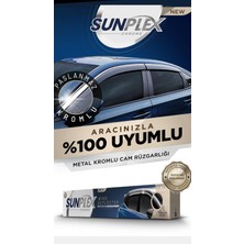 Sunplex Chery Tiggo 7 Pro ve Pro Max Cam Rüzgarlığı 4'lü Set