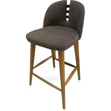 VRL Mobilya Lina Ahşap Bar Cafe Sandalyesi