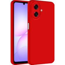 Eco Port Samsung Galaxy A07 First Silikon - Kırmızı