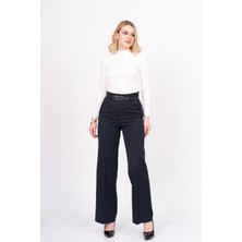 MissVina Addison Kemerli Kumaş Pantolon 30323