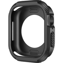 Forzacase Apple Watch 11 46MM ile Uyumlu Önü Açık Armor Silikon Tpu Kasa Koruyucu Kılıf - FC794