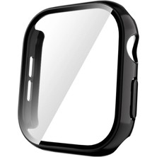 Forzacase Apple Watch 11 46MM ile Uyumlu Önü Kapalı Ekran Korumalı Sert Rubber Kılıf - FC015