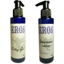 Süper Eros 125ML Şeftali Aromalı 125ML Dlay Jel Erkeklere Özel Set