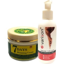 Varison 120 ml Bacak Krem + 7 Days Slimingcream Yaza Hazırlık Jeli