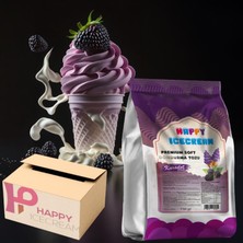 Premium Karadut Soft Dondurma Tozu 750 gr x 16'lı
