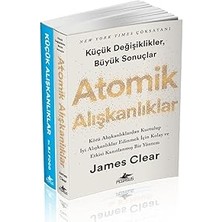 Alfa Yayınları Atomik Alışkanlıklar - Küçük Alışkanlıklar Takım Set 2 Kitap + Hayat Için 12 Kural: Kaosa Panzehir