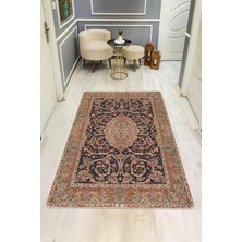 Dolce Mariee Klasik Desen Dijital Baskı Kaymaz Taban Halı H1027