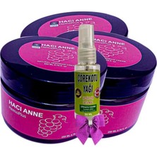 Süper Hacı Anne Hemoplus Kremi 200 ml x 3 Adet + Çörek Otu Yağı 30 ml