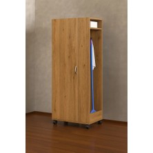 T Designo 60 cm - Tarçın Paspas,süpürge-Temizlik Malzeme Dolabı- Çok Amaçlı Dolap Paspas- Banyo Dolabı