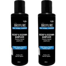 Süper Bioture Eg.zama Sede.f Tahribatlarını Döküntülerini Onaran Bakım Şampuanı 200 ml x 2 Ad