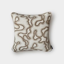 Lidoma Home "curve" Dokulu Desenli Kırlent - 45X45