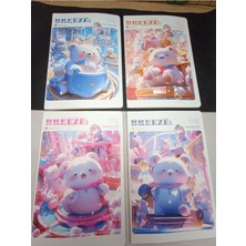 Meyra Accessories Ayıcık Desenli Defterler Rengarenk Kulanışlı Öğrenci Defter Modelleri Okul Hediyelik 1ADET