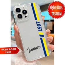 3gen Case Iphone 16 Pro Uyumlu Kişiye Özel Isim Eklenebilir Desenli Şeffaf Silikon Kılıf
