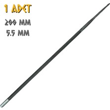 Sgs Motorlu Testere Zincir Bileme Eğesi Yuvarlak 5.5 x 200 Mm. - 1 Adet