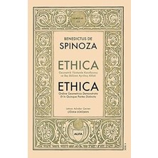 Alfa Yayınları Ethica (Latince - Türkçe) (Ciltli): Geometrik Yöntemler Kanıtlanmış ve Beş Bölüme Ayrılmış Ahlak + Neşenin Gücü