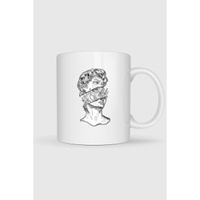 Bahriyeli Collection  Antik Yunan Tanrısı Yunan Mitoloji Baskılı Kupa Bardak