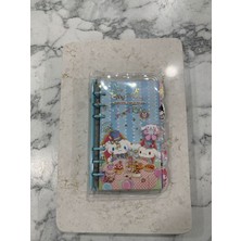 Meyra Accessories 1ADET Sanrio Kawaii Renkli Sevimli Defter Kuromi Cinnamoroll My Melodi Figür Defterler Hediye Sevgil