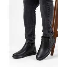 D&M Dani&Marca Erkek Bot Erkek Hakiki Deri Bot Erkek Ortapedik Bot Çift Fermuarlı Bot