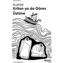 Can Yayınları Kriton Ya Da Görev Üstüne + Yargı Gücünün Eleştirisi (Ciltli)